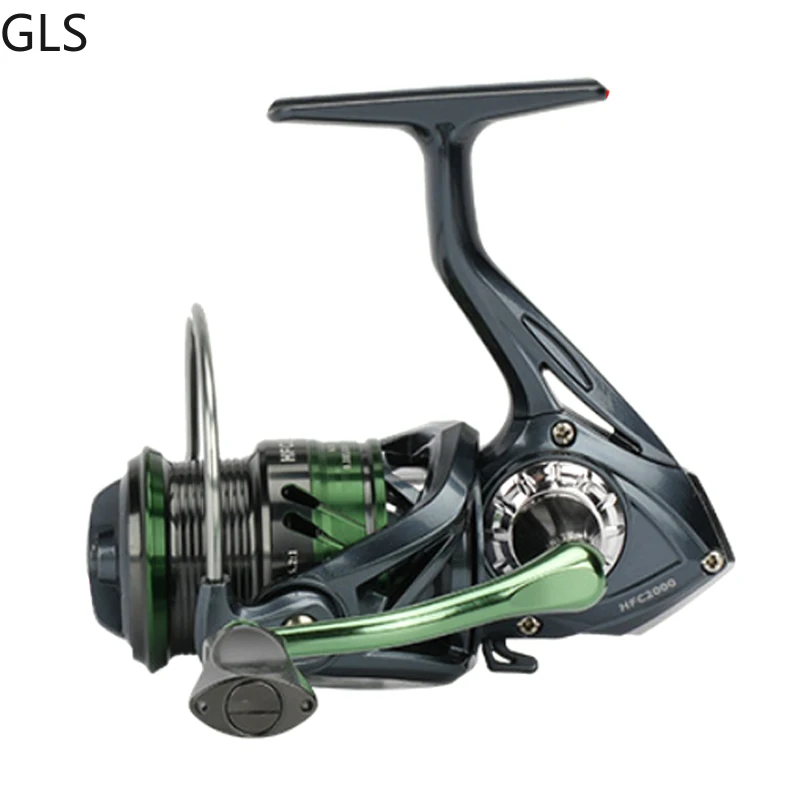 GLS 13+1BB Slijtvaste Zoetwater Karper Vissen Reel Max Drag 5-10Kg Lichtgewicht Spinning Vissen wiel salt water fishing reel