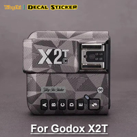 X2T Decal Skin Vinyl Wrap Film Wireless Flash Trigger Body Protective Sticker Protector Coat For Godox X2-T X2T-C X2T-N X2T-S