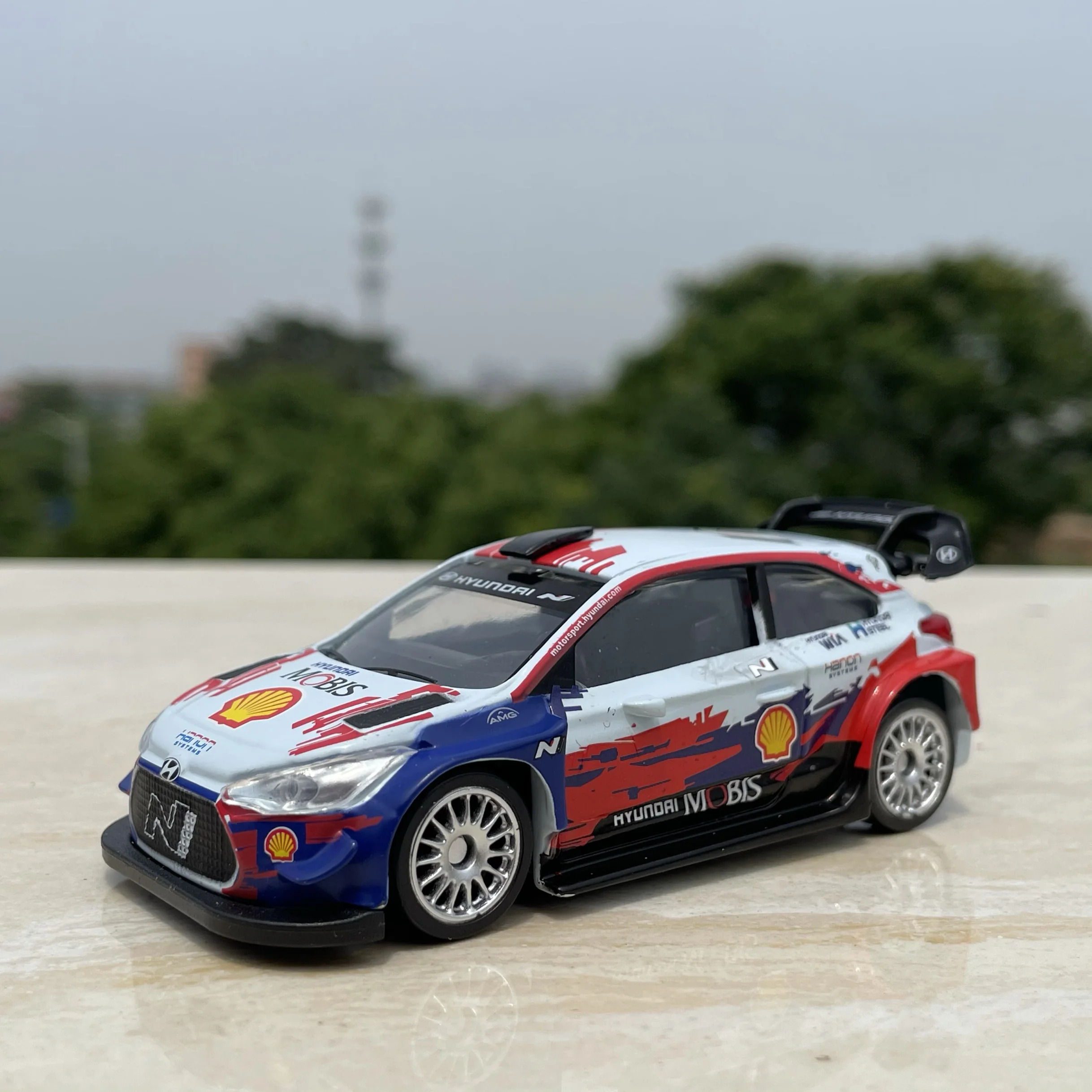 

1:43 Scale Diecast Alloy Hyundai I20 WRC Supercar Cars Toys Cars Model Classics Nostalgia Adult Souvenir Gift Static Display