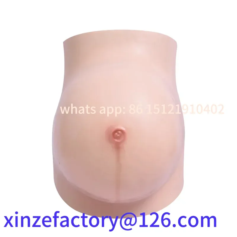 

Be suitable for Silicone Belly Pouch Pregnant Men's Experience Simulation Large Belly Skin Cotton Underwear Home