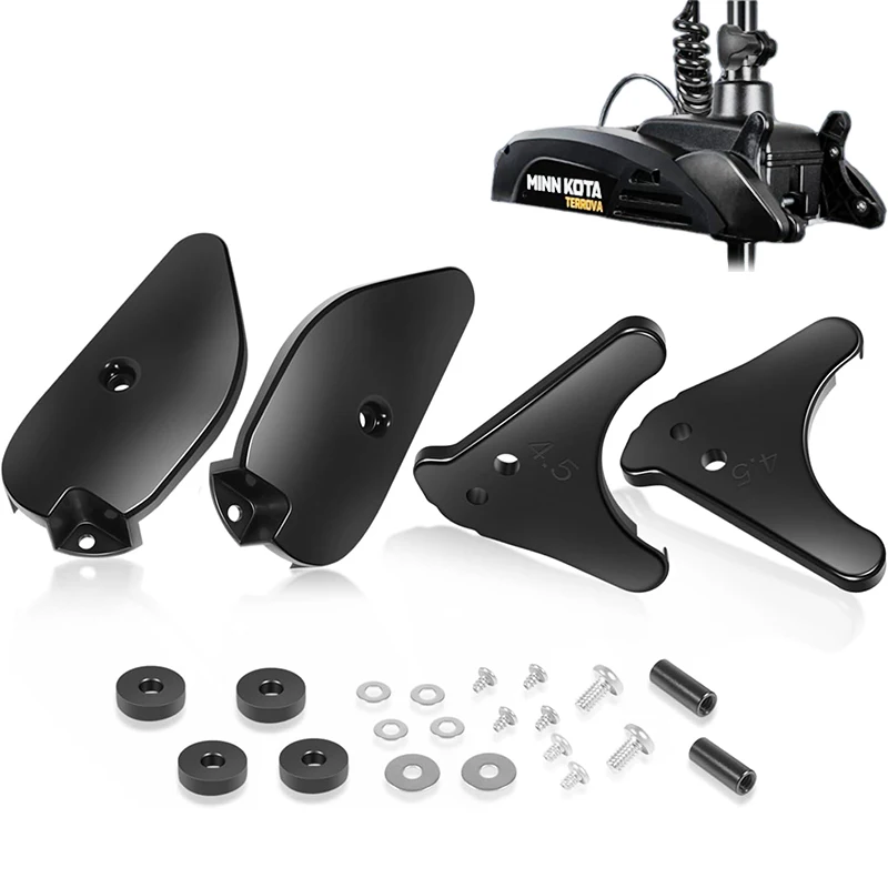トローリングモーターランプ＆スキッドプレートキット、ミンコタテロバ＆リップタイドテロバ112ポンド推力4-1-2インチモーターbt-2017年以降モデル用