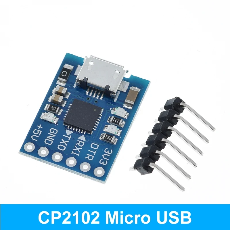CP2102 USB 2.0 to UART TTL 5PIN Connector Module Serial Converter STC Replace FT232 CH340 PL2303 CP2102 MICRO USB for aduino