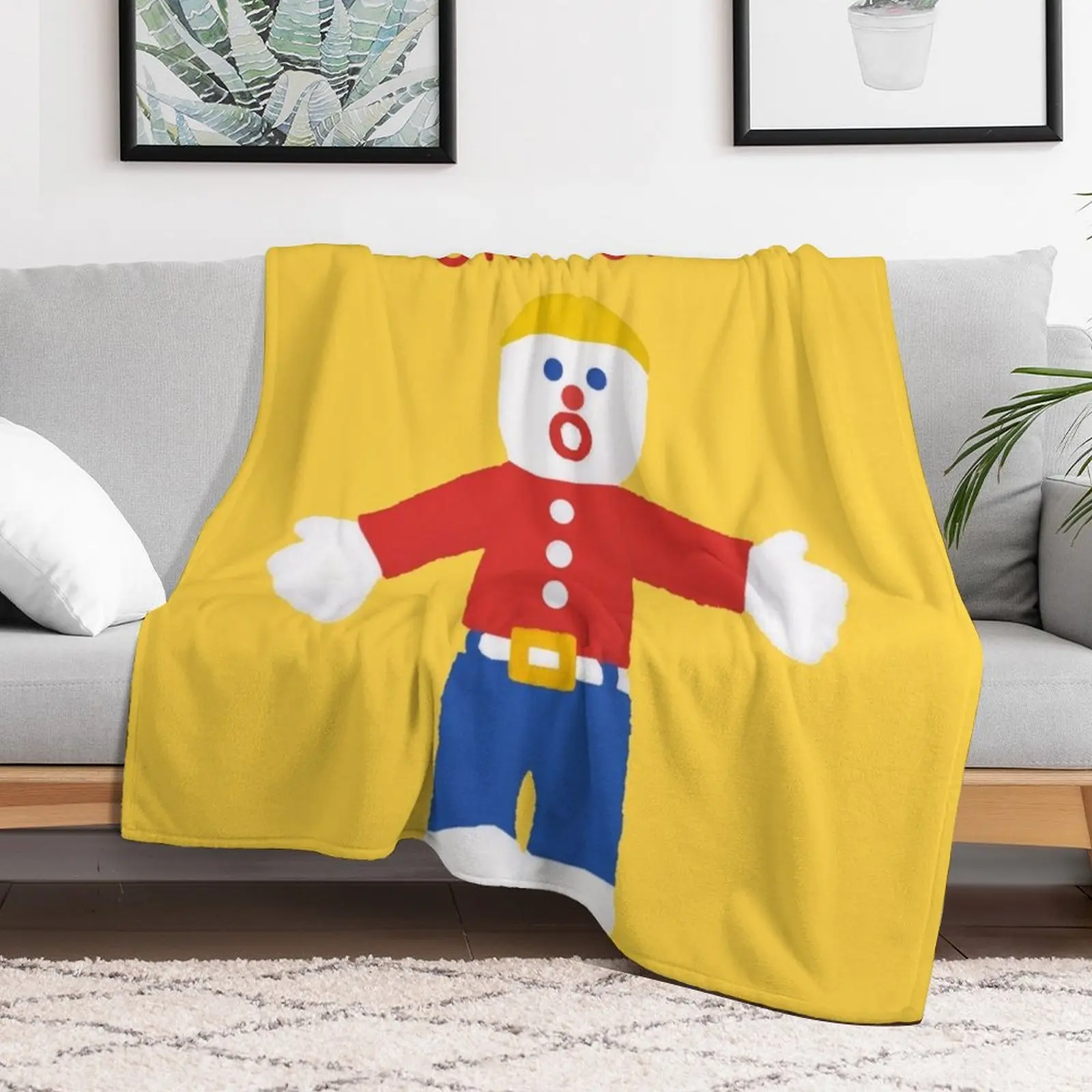 Oh no!!! mr. bill Throw Blanket