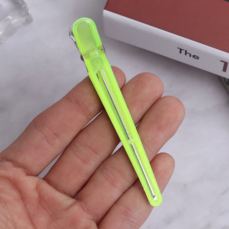 5pcs Professional Matte Sectioning Clips Crocodile Hairdressing Hair Style Barbers Clips Clamps Hairdressing Salon Hair Grip