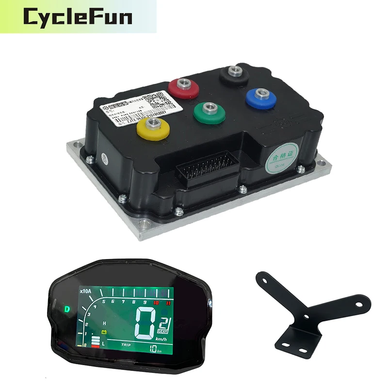 

Fardriver ND72300 72V 100A 3KW-4KW Sine Wave Motor Controller with DKD Display for electric Motor Programming Version