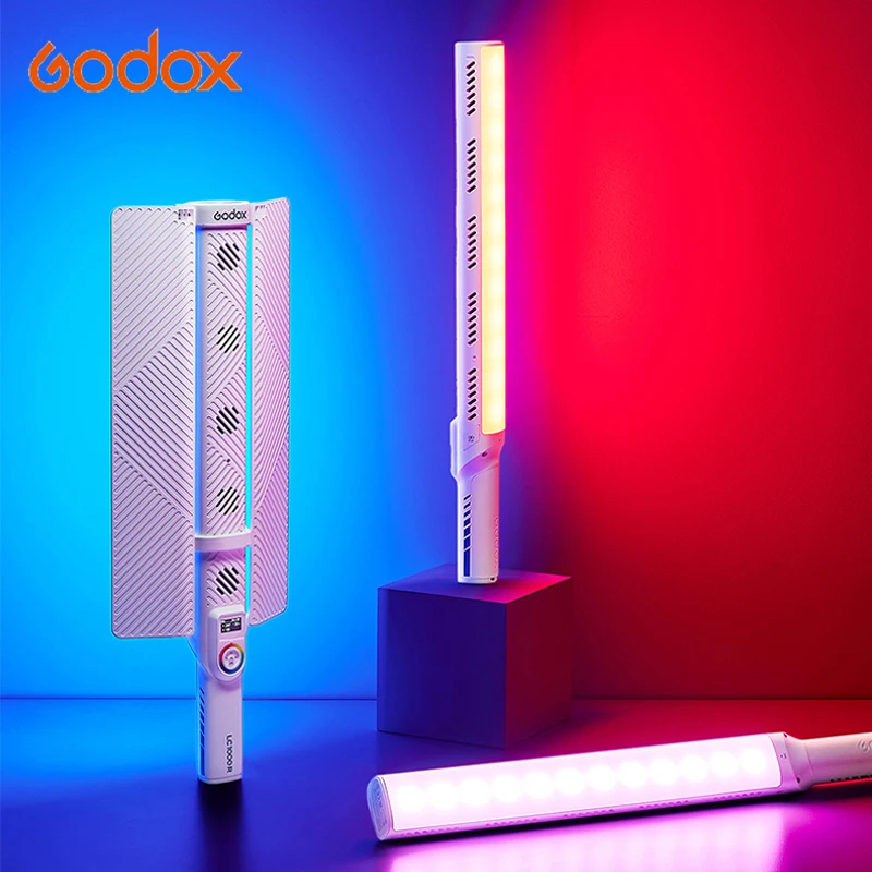 Godox LC1000Bi LC1000R LED Stick Light RGB Bi-Color 2500K-8500K Lights Built-in Battery CCT App Control For Photo Video Shooting