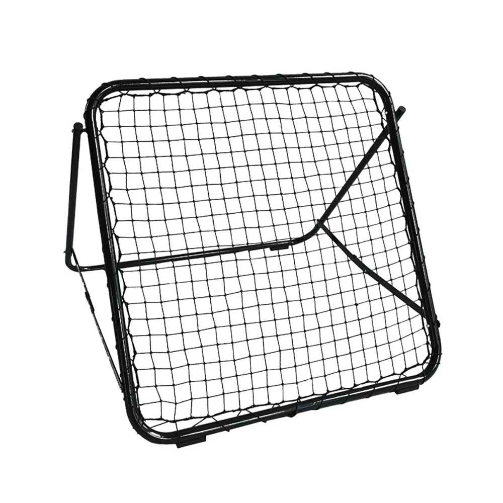 1 Portable Multi-Function Soccer Equipment Training Adjustable Backboard Goal Net Kids Steel Frame Football Practice 2025