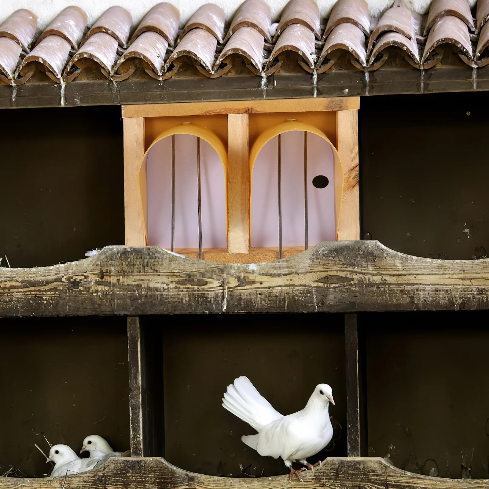 

1Pcs European Style Pigeon Entrance Door: Elegant Cage Door For Pigeon Supplies And Accessories