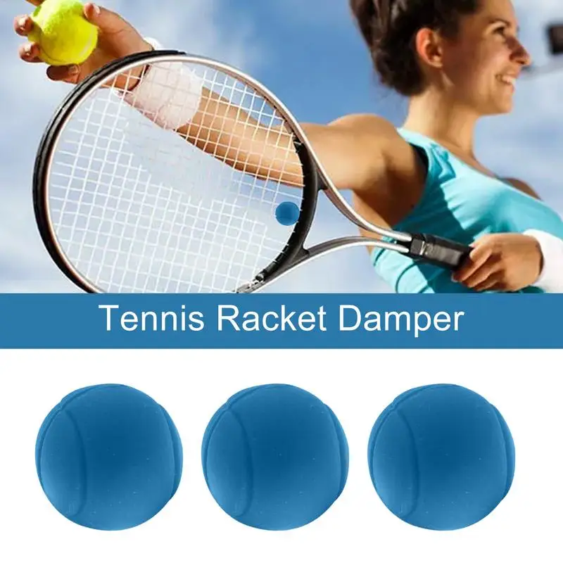 Reusable Tennis Racket Tensioner Tennis Shock Pad Accessories Silicone Anti-Vibration Tennis Shaking Absorber For Enhanced Play