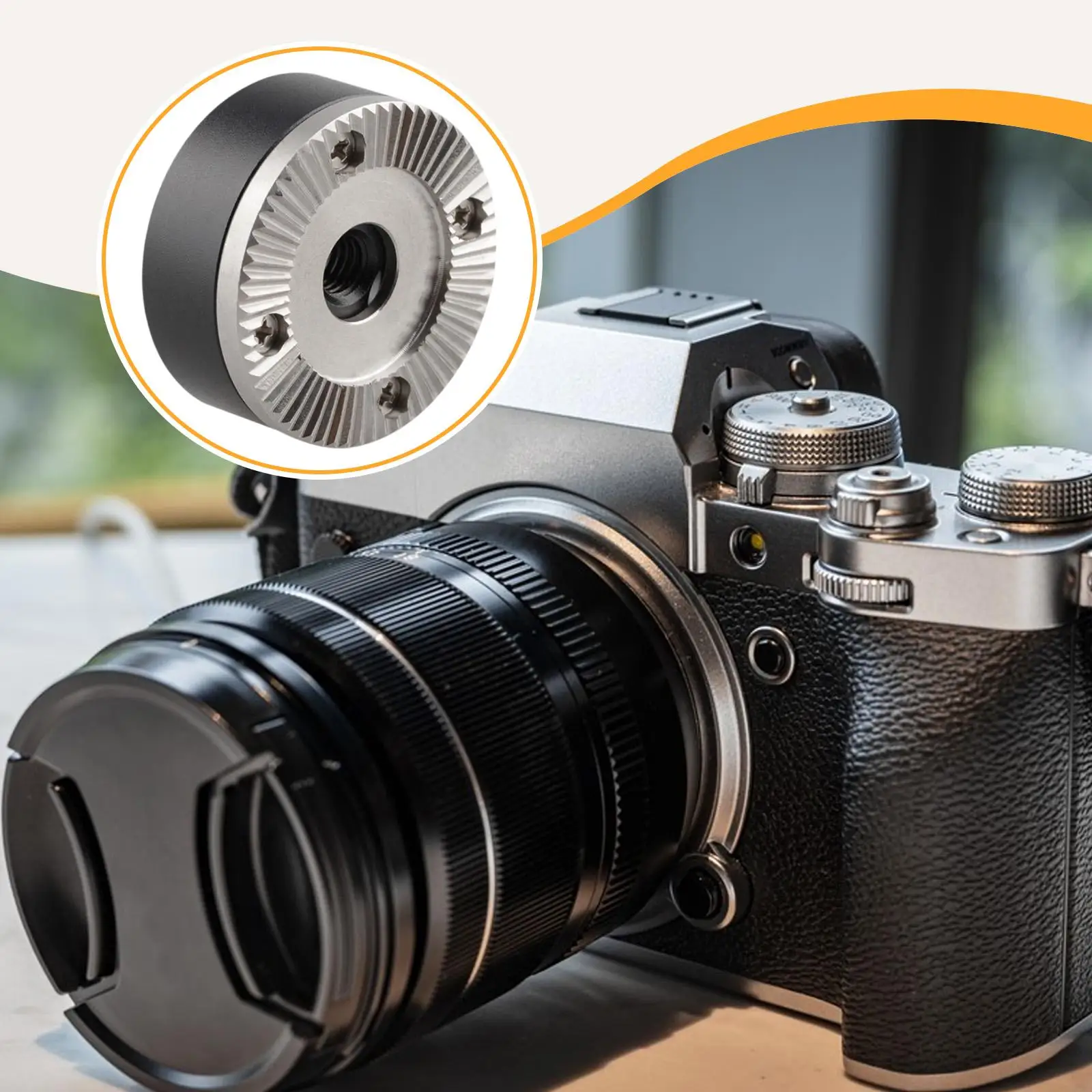 Адаптер для крепления розетки заменяет запасную часть из алюминиевого сплава. Простой в установке монтажный аксессуар. Адаптер для розетки для деревянной рукоятки.