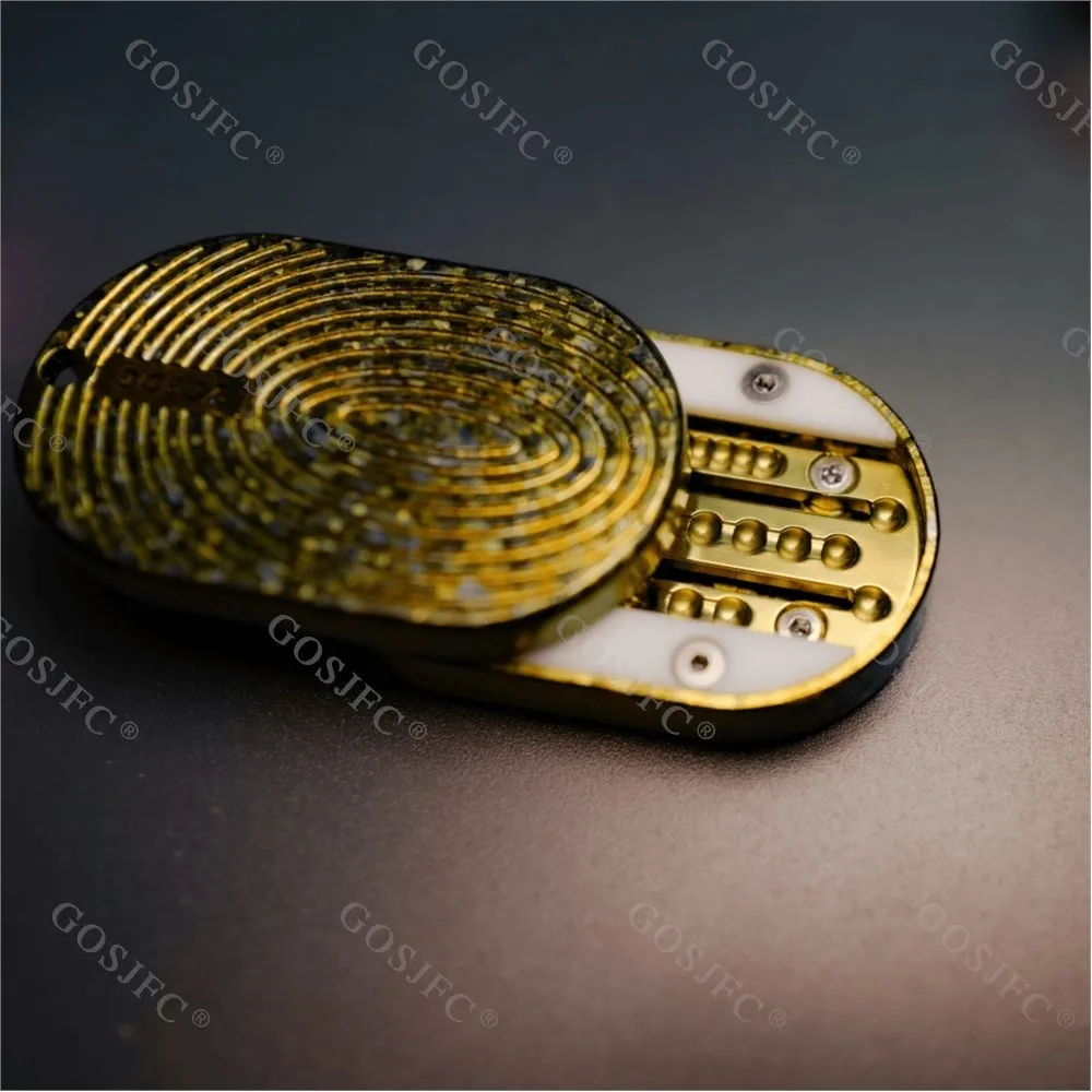 ZDEDC طبلة صوت تململ المنزلق ألعاب متململة للبالغين العاصفة التيتانيوم دفع المنزلق أدوات تخفيف القلق #3