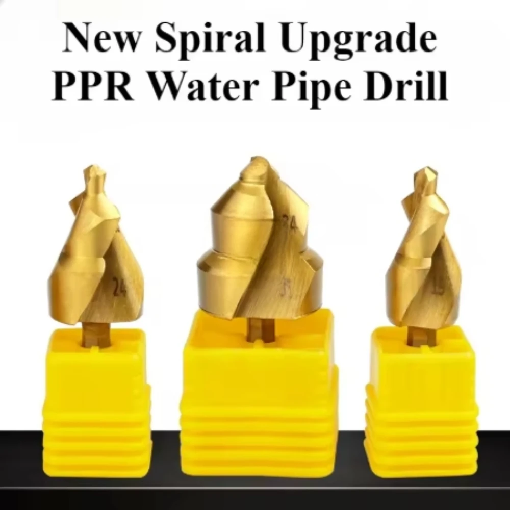 

Подъемное сверло PPR, набор ступенчатых сверл 20/25/32 мм, открывалка для отверстий с шестигранным хвостовиком, корончатые сверла для развертывания водопроводных труб