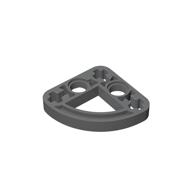 50 Stück Bausteine 32249 Liftarm Modifizierter L-förmiger Viertel-Ellipsen-Dünnstein 3 x 3, Sammlerstück, Modulares Spielzeug für Technik – Detail 3