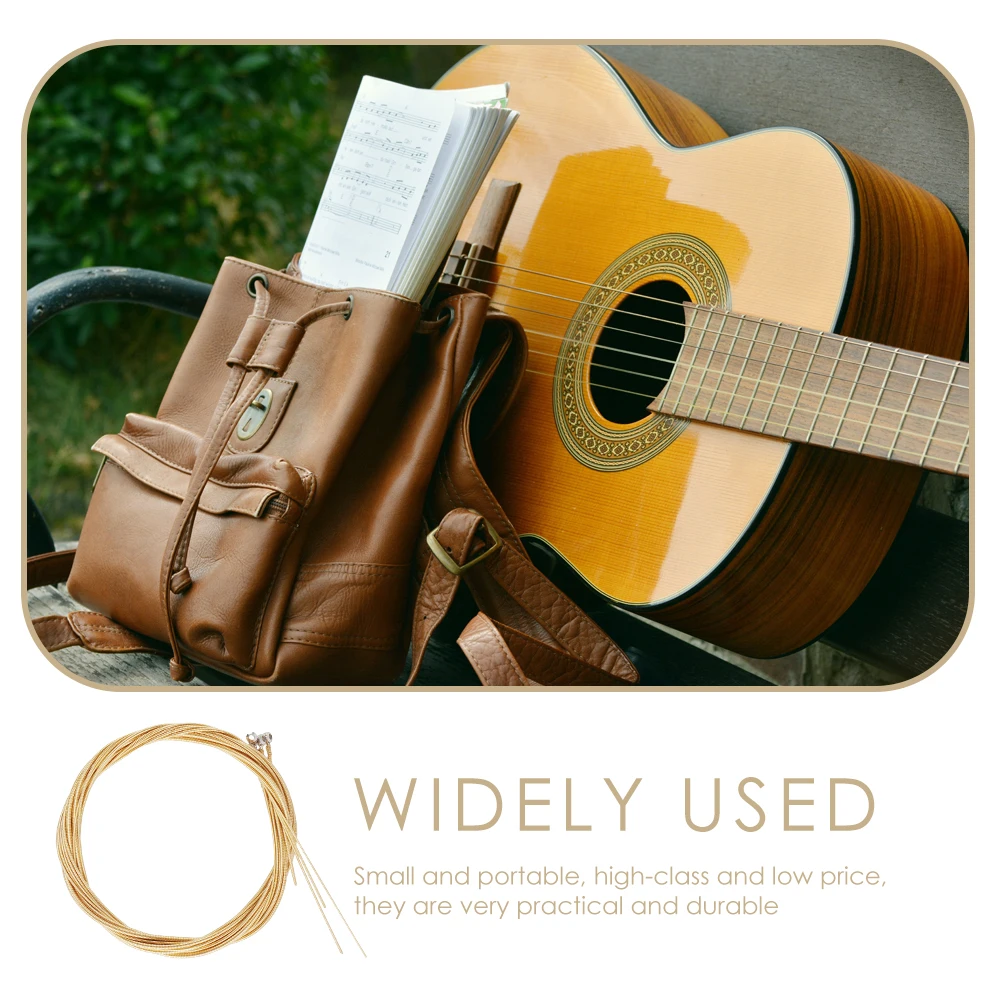 

Bass Strings Instrument Parts Acoustic Replace Replacement Guitar Brass High-class