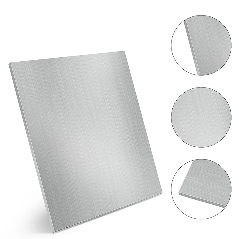 Imagem -06 - Placa Lisa de Alumínio Folha de Alumínio Material Faça Você Mesmo Quadro do Corte Espessura 0.110 mm 1pc