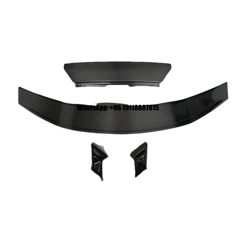 

M Style Carbon Fiber Spoiler for Lambor Huracan LP610 LP580 Car GT Wing Rear Spoiler