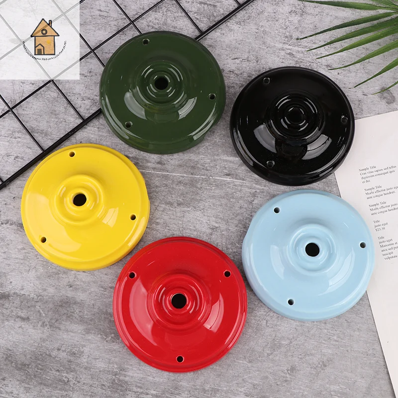 

Color DIY All Ceramic Socket Ceiling Ceiling Light E27 Screw Bedside Light Wall Lamp Hanging Light Assembly Parts