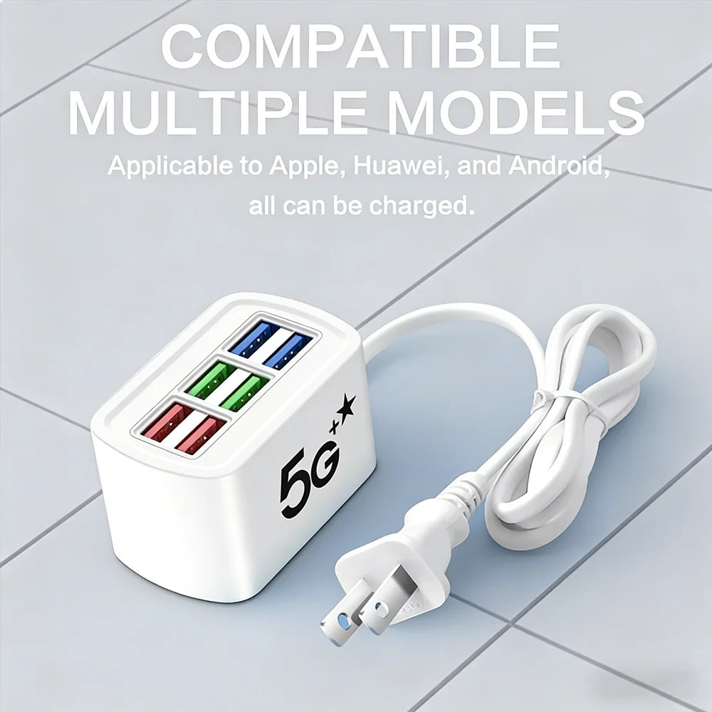 6 In 1 Usb Fast Cha…