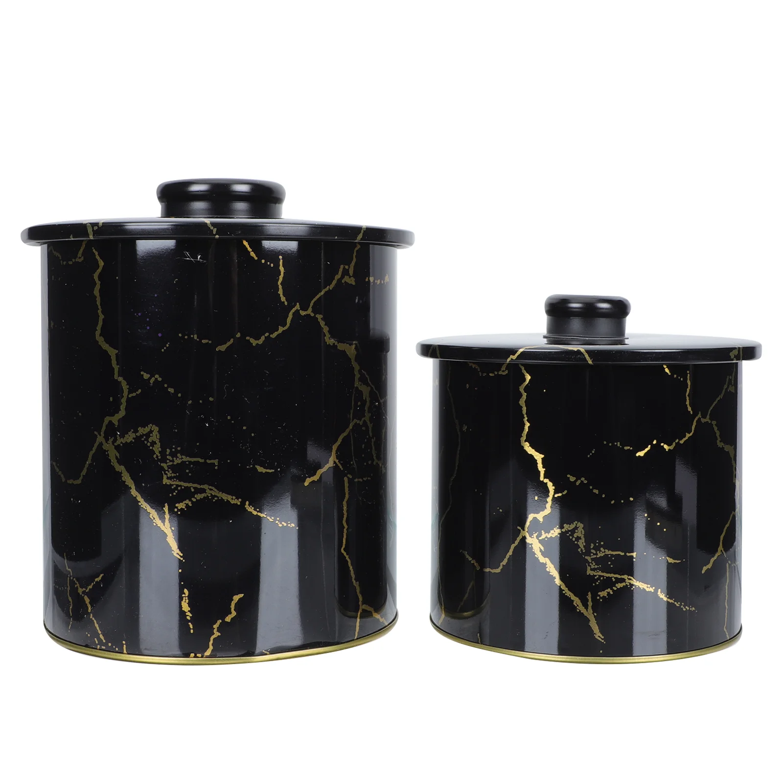 Tray Canisters Cookie Candy Jar Food Containers with Lids Tea Coffee Biscuits Kettle