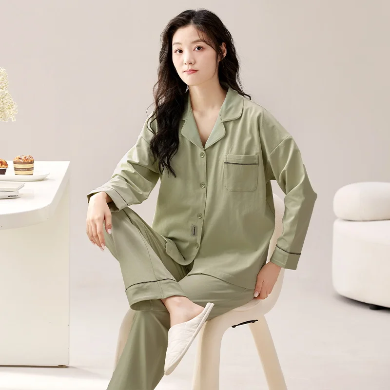 

Pajama Sets Womens Matching Christmas Holiday Flannel Pajamas Festive Winter Theme Long Sleeve Full Length Pants Cold Season Ins