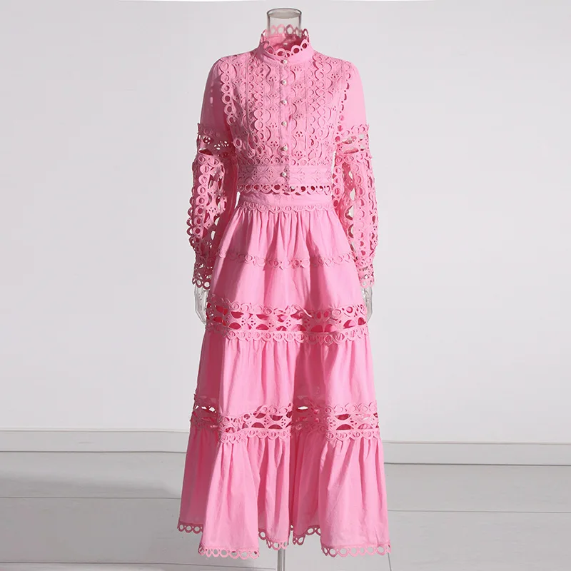 

Элегантное летнее длинное платье, комплект из 2 предметов, женские вязанные крючком рубашки с жемчугом и вышивкой, топ трапециевидной формы, макси-юбки, костюмы, наряд из 2 предметов