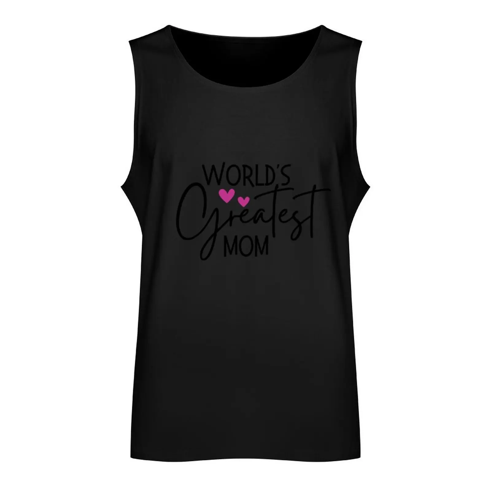 World's Greatest Mom Tank Top summer clothes men 2024 running shirt underwear Men's clothes luxury style