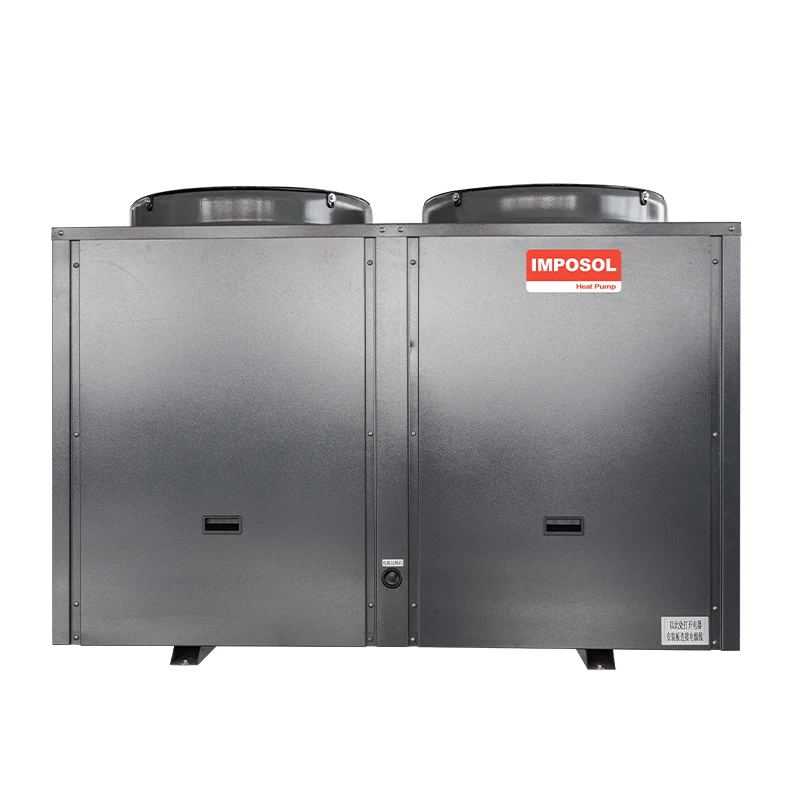 IMPOSOL Electric Powered Air Source Heat Pump Heater Inverter Technology for Commercial Outdoor Use High Efficiency Heating