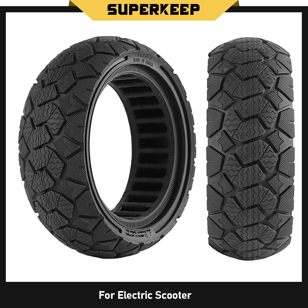 

Electric Scooter 9x3.0-6 Solid Off Road Honeycomb Tire 9Inch Tires Wheel Puncture Proof Tire for Kickscooter Repair Accessories