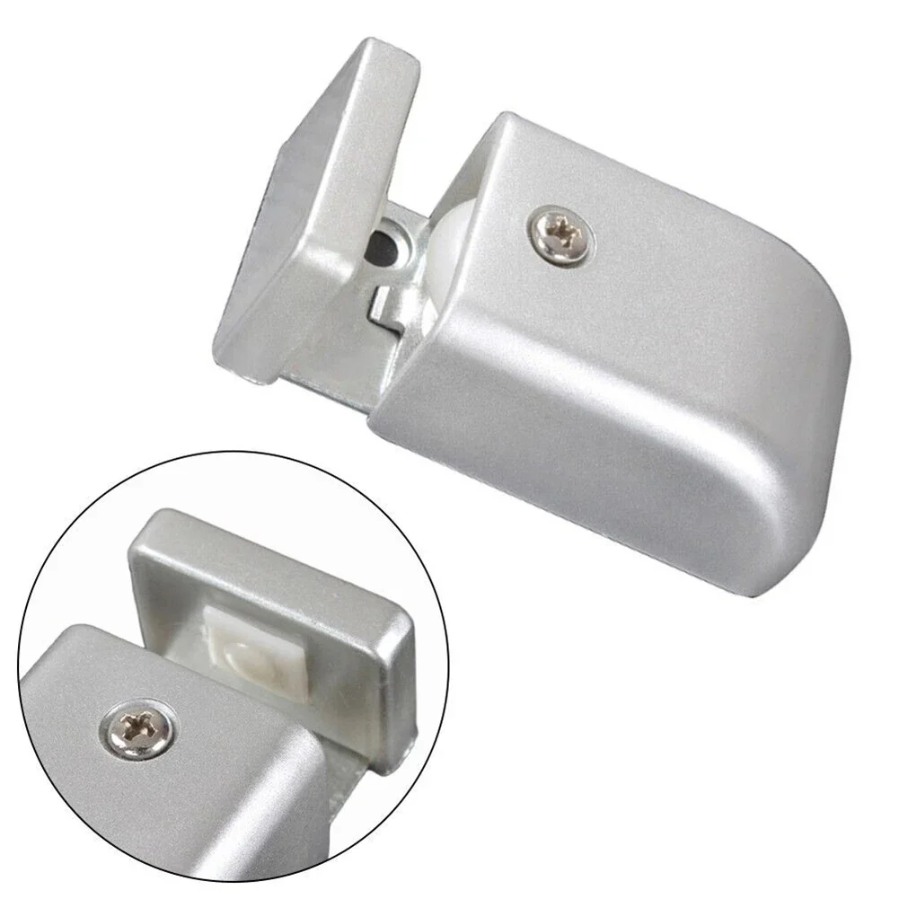 Melhore a segurança e a segurança da porta com nosso rolo guia de porta de celeiro inferior de hardware de piso de porta deslizante ajustável