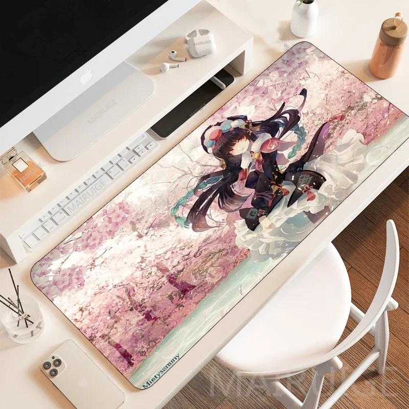 400*900mm Mousepads MousePad Gaming Accessories Gamer Carpet Rug Keyboard Yunjin Genshin Impact Mouse Pad XL Anime Large DeskMat
