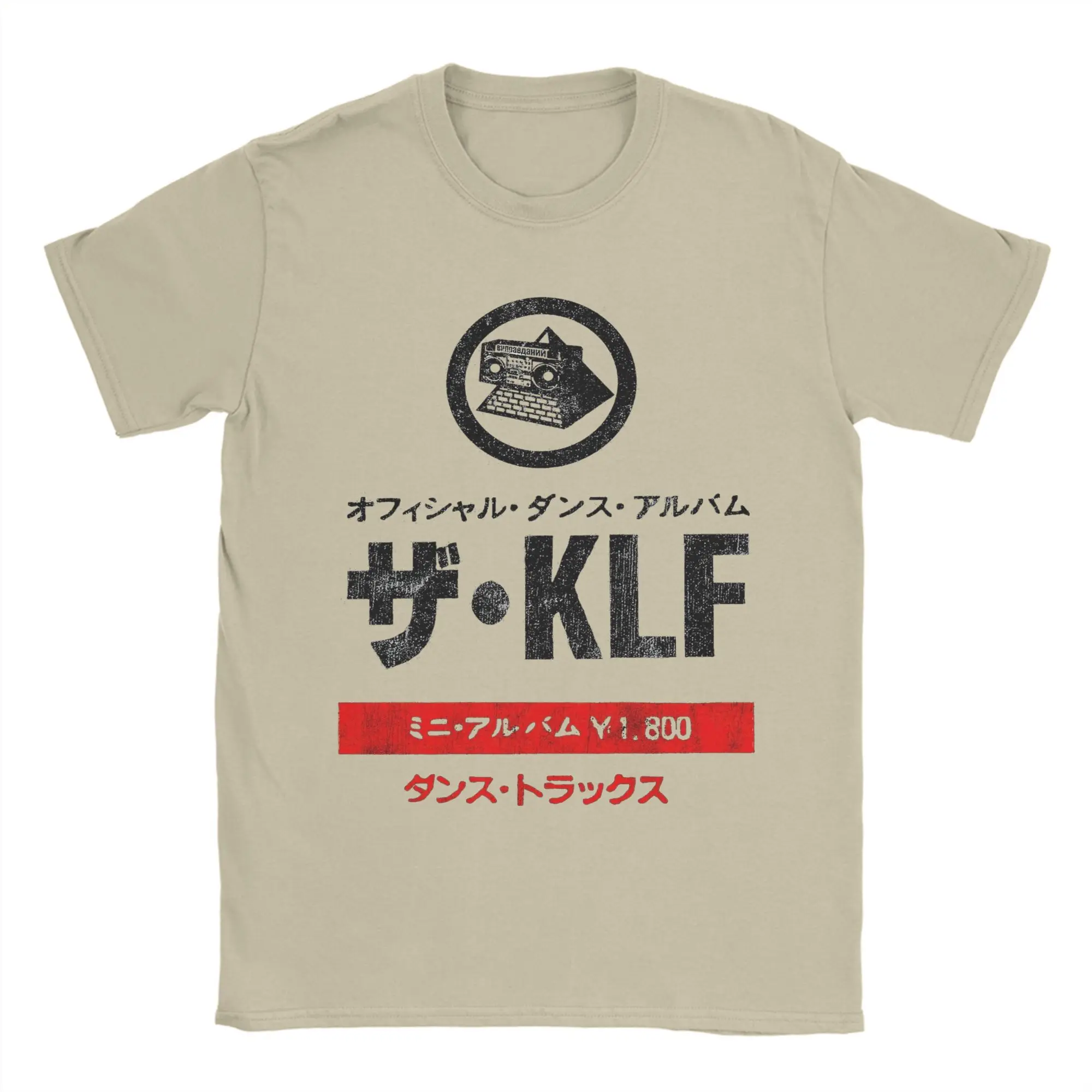 Le KLF     Japon Vintage T-Shirts pour hommes femmes génial 100% coton T-Shirts col rond manches cou