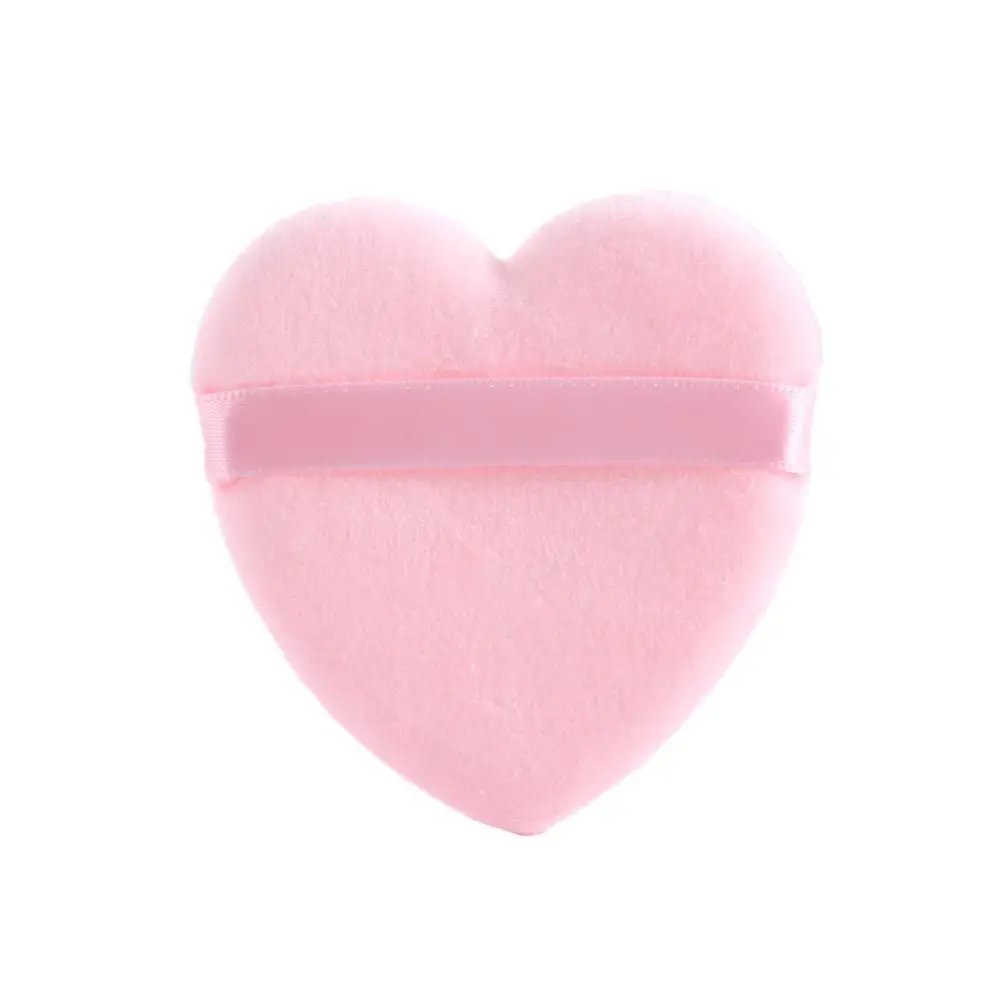 벨벳 화장품 컨실러 하트 모양 파운데이션 메이크업 퍼프 뷰티 스펀지 메이크업 도구 화장품 퍼프 파우더 퍼프