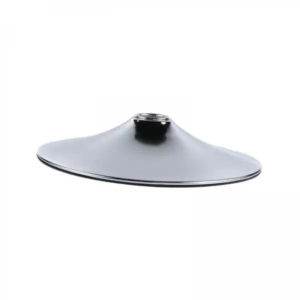Chair Swivel Base Aluminum Round Base Durable Replacement for Bar Stools Dining Chairs Barber Shop Seating