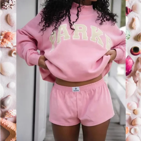 

Grey Printed Sweatshirt women Soft Fleece long sleeve sweatshirt female autumn winter high neck loose women's hoodie clothes