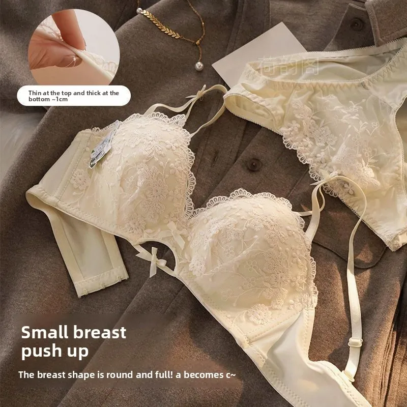 Anti Sagging Bralette Mujer Seamless Bras for Women Sexy Lingerie Korean Push Up Bra Brassiere Black Underwear Cute Korean Style