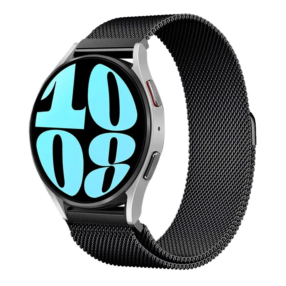 Stainless Steel Milanese Strap Return Magnetic Bracelet 20mm/22mm Replacement Strap Suitable for smartwatches