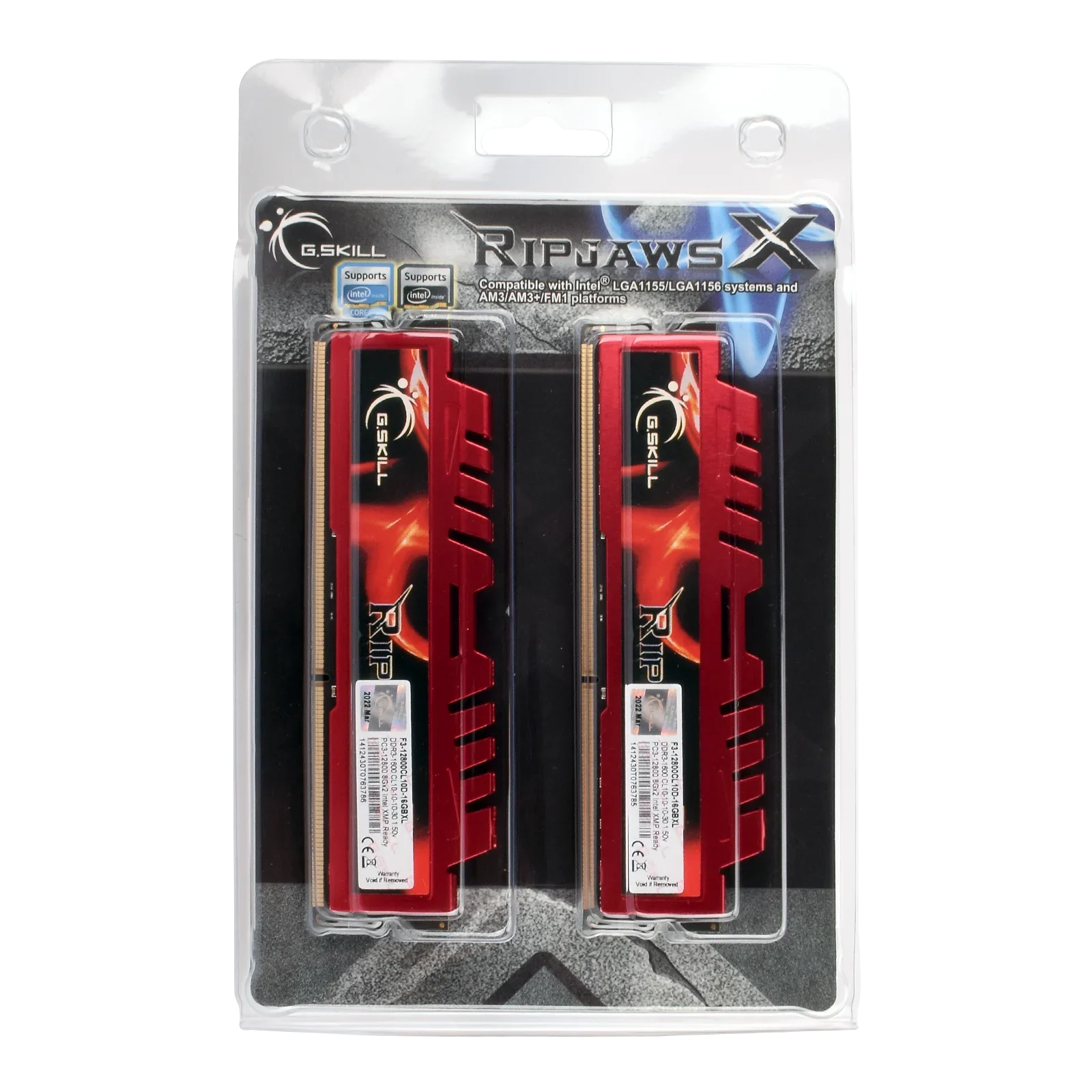 G.SKILL Ripjaws X DDR3 8GB (2x4GB) 16GB (2x8GB) Kit RAM 1333MHz