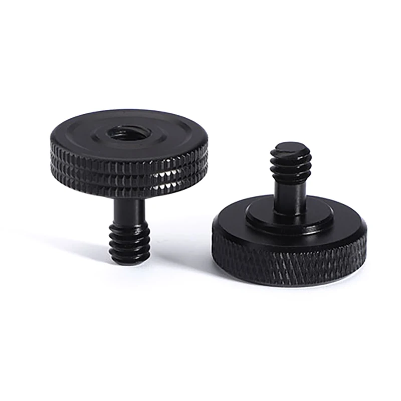 Mount Adapter Tripod Plate Screw Mount 1/4" 3/8" Male Female Thread Screw For Camera Flash Tripod Mic Metal Camera Accessories