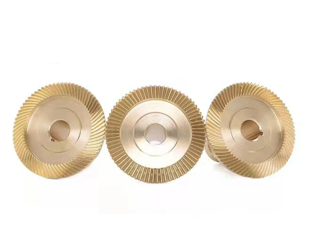 

1 шт., новинка, фрезерный станок, бронзовая скошенная Шестерня для зеркальных частей, винтовая левая фреза с ЧПУ, аксессуары
