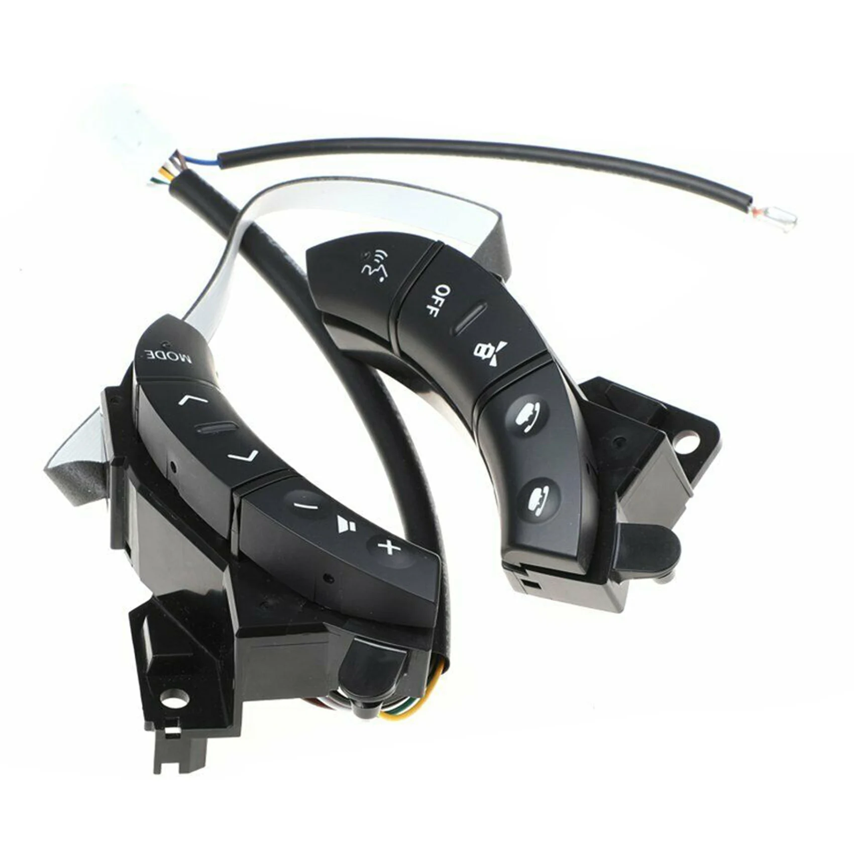 2PCS/Set Audio Volume Control Switch Steering Wheel Control Switch Fit for Land Cruiser 75B037