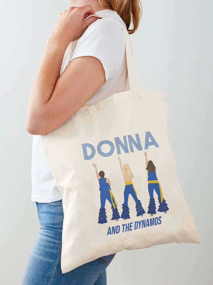 Donna and the Dynamos Shows Tote Bag tote bag custom canvas bag ecological bags hand bags Canvas Tote