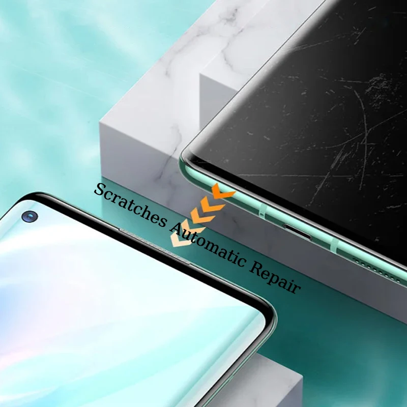 Positioning Wrap Side Edge Back Screen Protector For OPPO Reno16 Reno15 Pro Mini Scratch Autorepair Full Hydrogel Film