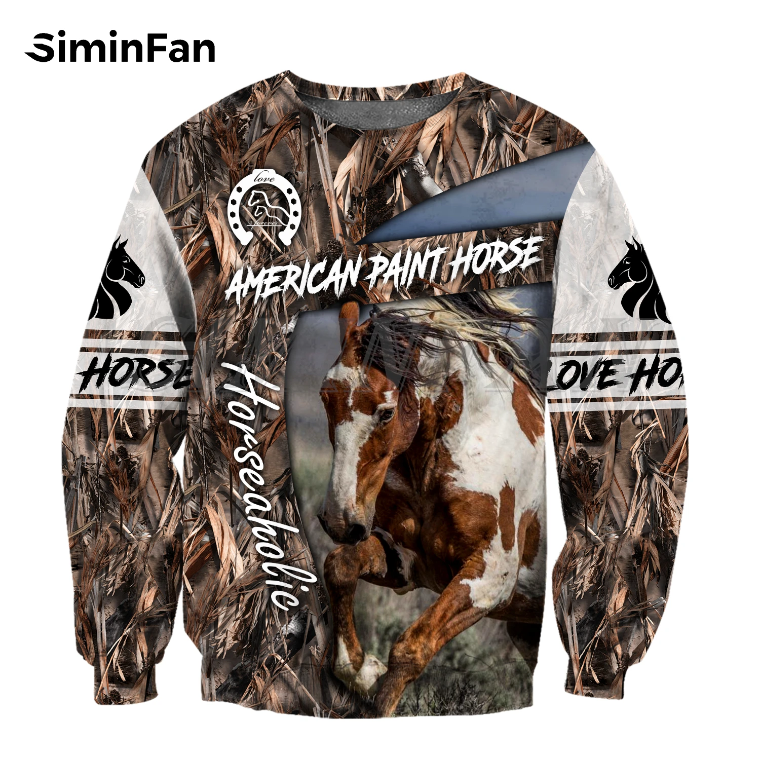 American Paint Horse Men 3D Printed Hoodies Unisex Casual Sweatshirt Harajuku Pullover Women Tracksuit Zip Jacket Punk Style H12