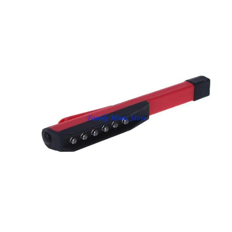 

P0uf 1pc mini 6 светодиодный инспекция светодиодного освещения ручки размер карманной лампы