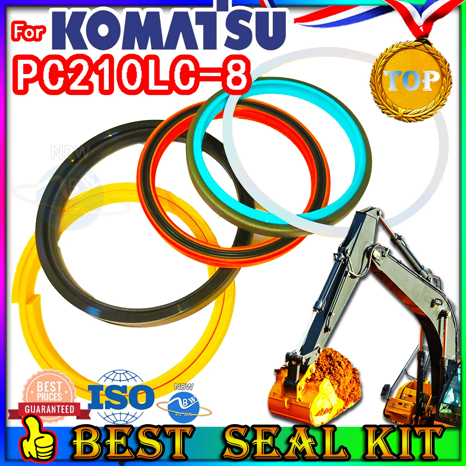 

Для KOMATSU PC210LC-8 Seal Kit масло для ремонта экскаватора высокого качества PC210LC 8 Набор строительных инструментов тяжелый основной ремонт