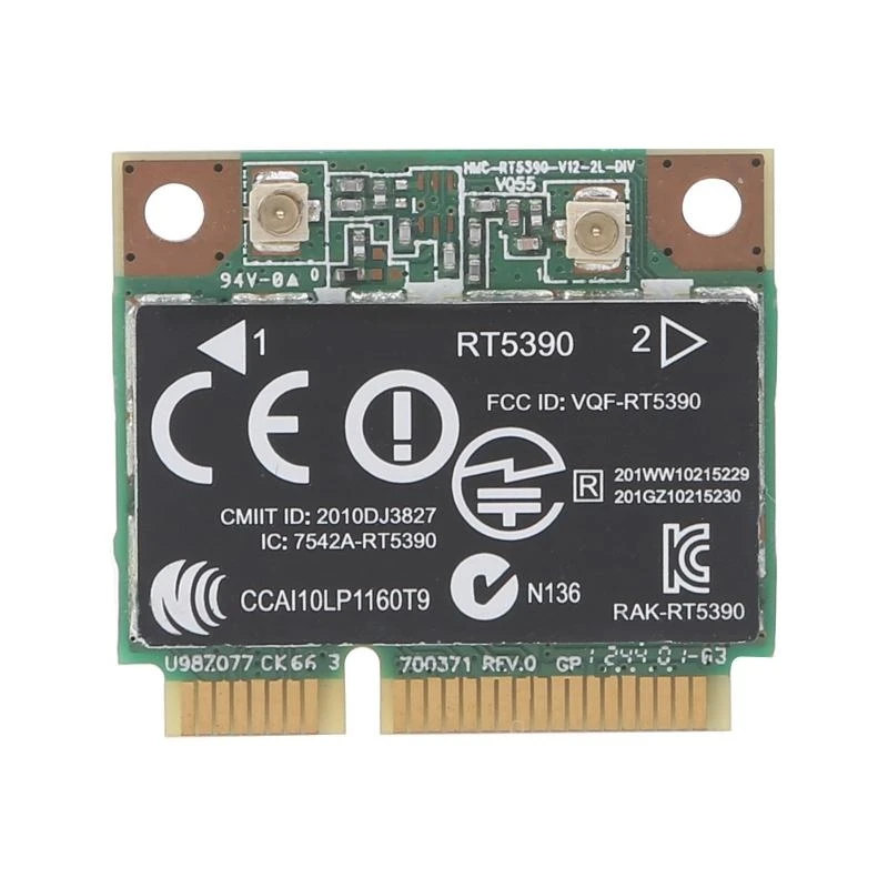 62KA Ralink استبدال لجهاز الكمبيوتر المحمول 630703-001 RT5390 Half Mini PCIe WLAN WIRELIS
