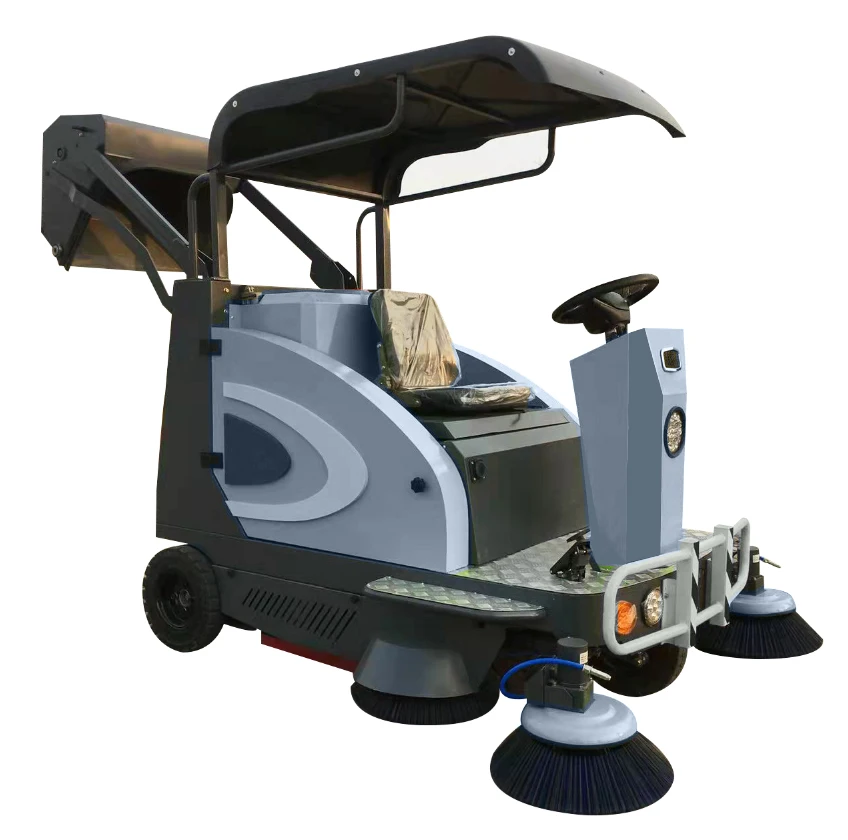 High Performance Industrial Lawn Sweeper Durable Artificial Grass & Concrete Floor Cleaner