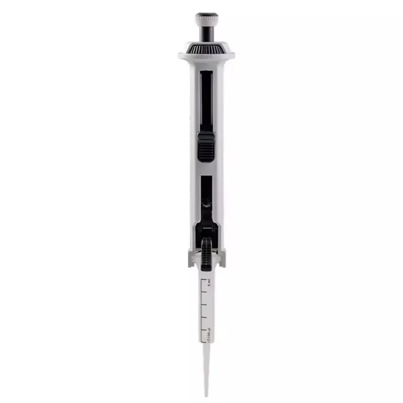 Variable Volume Stepper Pipette for 0.1–50 mL with Compatible Tips