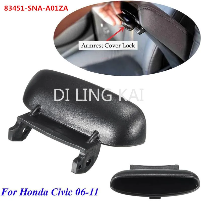 

83451-SNA-A01 Auto Center Armrest Cover Latch Elbow Cover for 2006-2011 Honda Civic Models Car Accessories