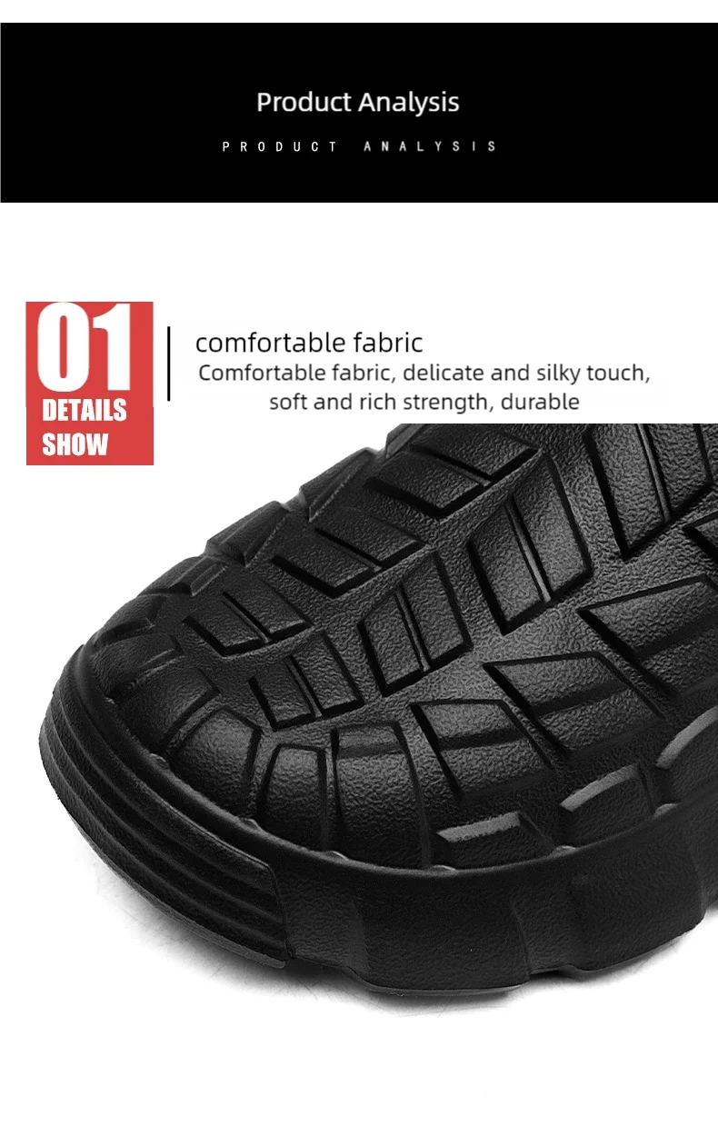 Hotel-Kochschuhe Vier Jahreszeiten Neue Wasserdichte Rutschfeste Ölbeständige Küchen-Arbeitsschuhe Herren Mode Lässige EVA Outdoor-Wanderschuhe – Detail 4